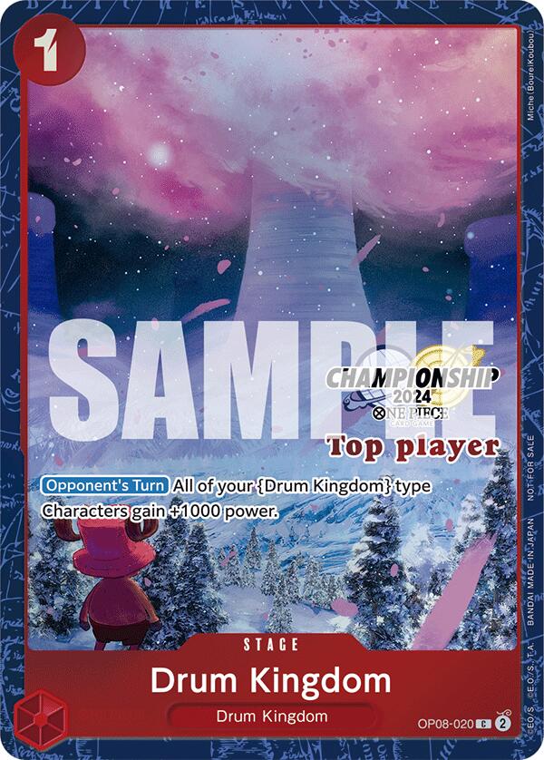 Drum Kingdom (Championship 2024 Top Player Pack) [One Piece Promotion Cards] | Silver Goblin