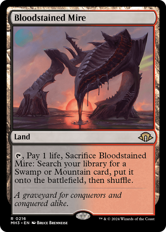 Bloodstained Mire [Modern Horizons 3] Foil