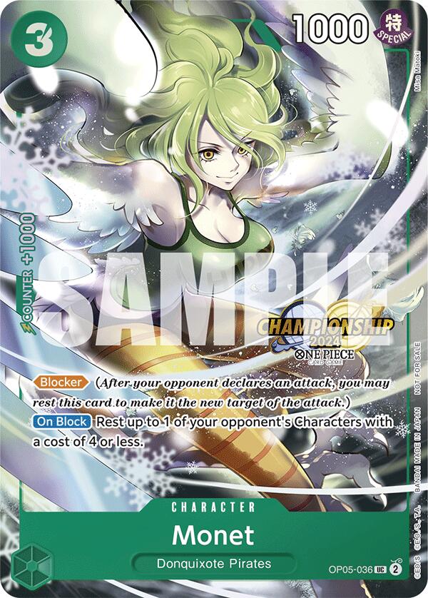 Monet (CS 2024 Event Pack) [One Piece Promotion Cards] | Silver Goblin