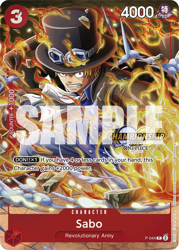 Sabo (CS 2024 Event Pack) [One Piece Promotion Cards] | Silver Goblin