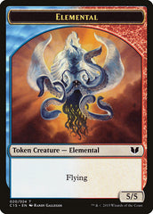 Drake // Elemental (020) Double-Sided Token [Commander 2015 Tokens] | Silver Goblin