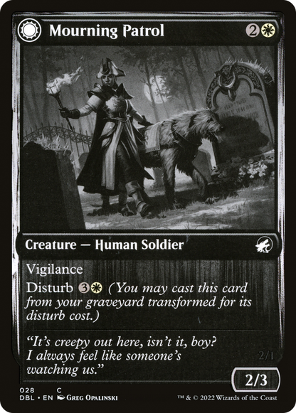 Mourning Patrol // Morning Apparition (028) - Innistrad: Double Feature