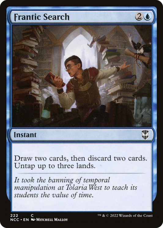 Frantic Search (222) - New Capenna Commander