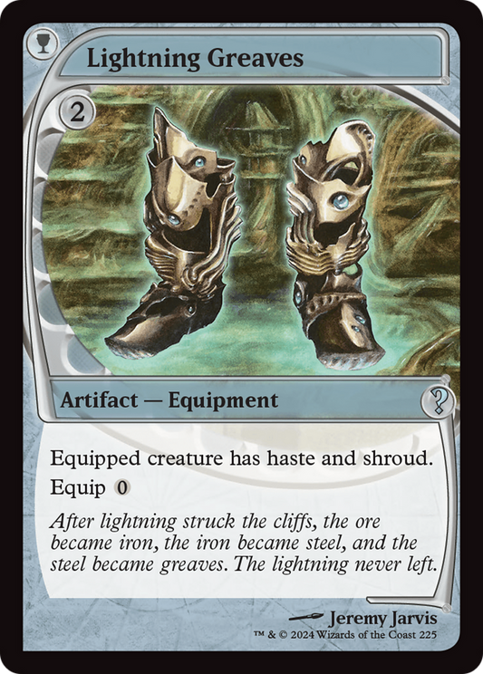Lightning Greaves (Future Sight) [Mystery Booster 2] Foil