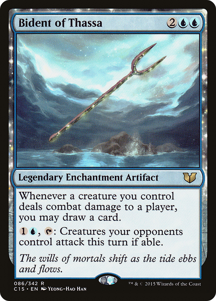 Bident of Thassa (086) - Commander 2015