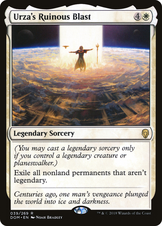 Urza's Ruinous Blast [Dominaria] Foil