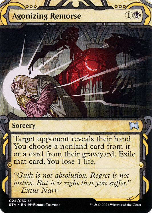 Agonizing Remorse [Strixhaven: School of Mages Mystical Archive] Foil