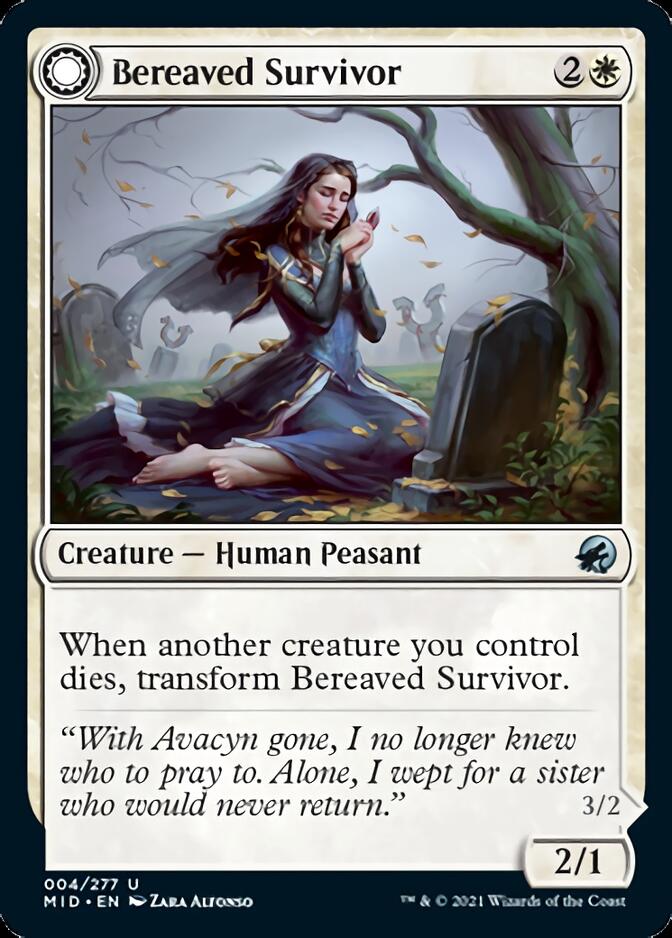 Bereaved Survivor // Dauntless Avenger (004) - Innistrad: Midnight Hunt