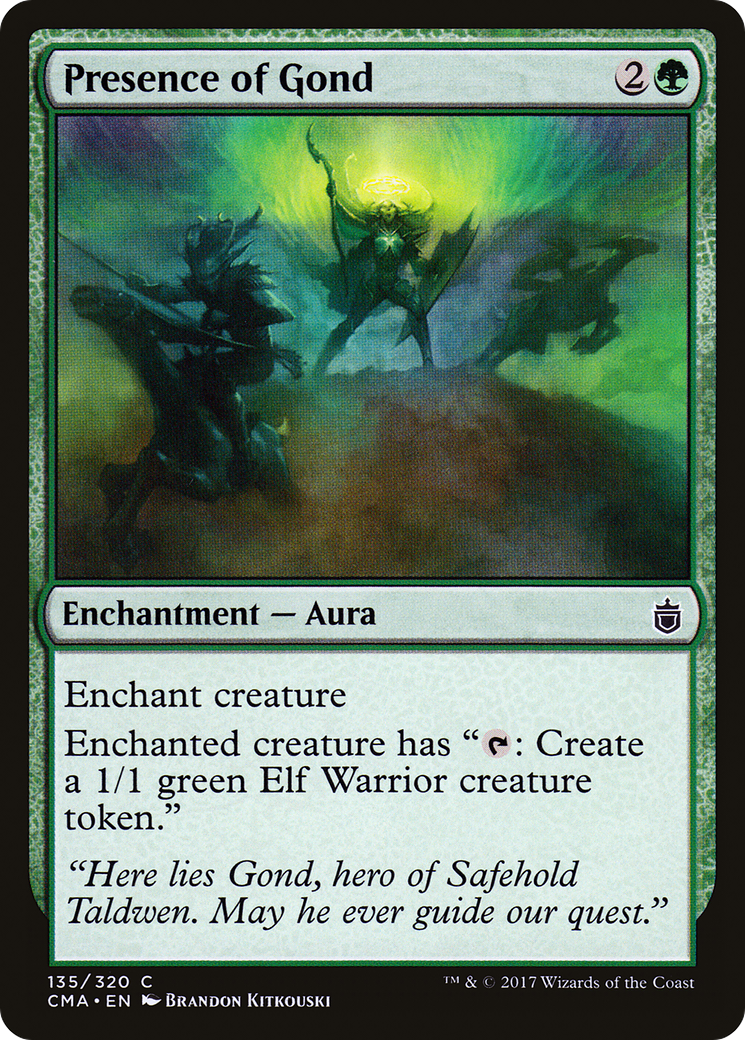 Presence of Gond (135) - Commander Anthology