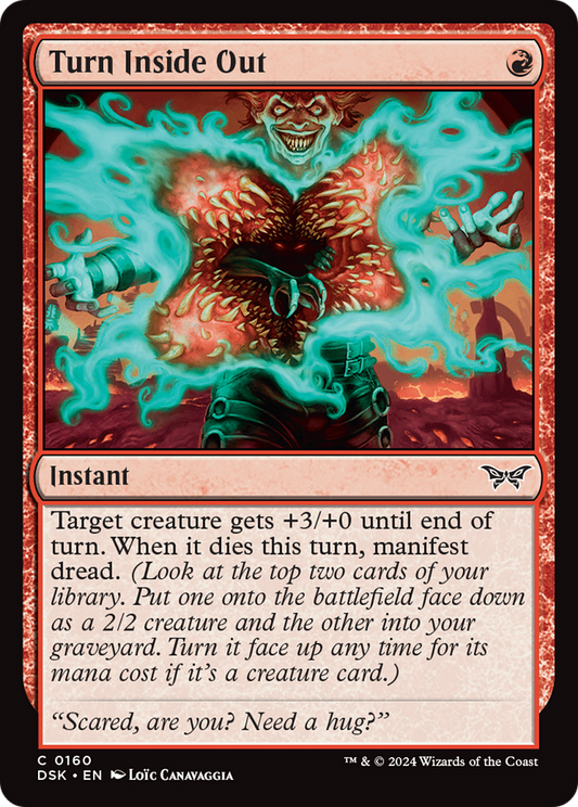Turn Inside Out [Duskmourn: House of Horror] Foil