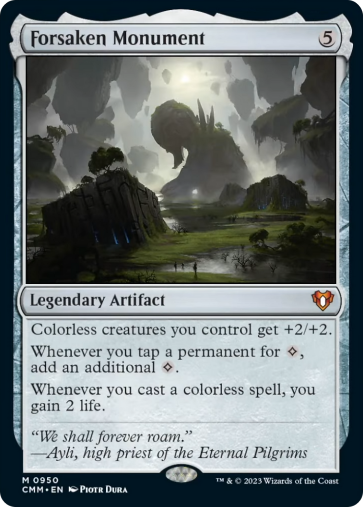 Forsaken Monument [Commander Masters] | Silver Goblin