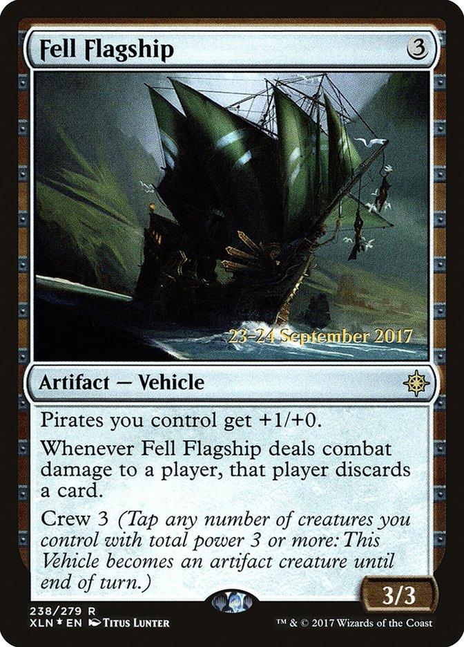 Fell Flagship [Ixalan Prerelease Promos] | Silver Goblin