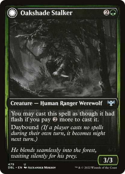 Oakshade Stalker (479) - Innistrad: Double Feature