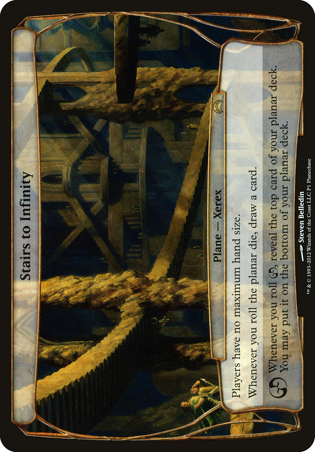 Stairs to Infinity (Release Event Promo) (001) - Planechase Promos