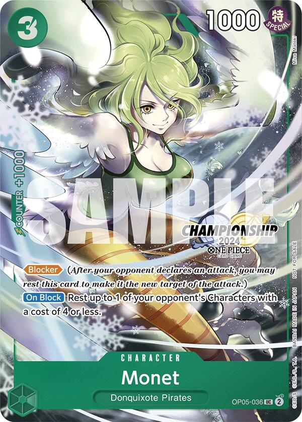 Monet (CS 2024 Event Pack Finalist) [One Piece Promotion Cards] | Silver Goblin