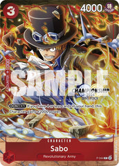 Sabo (CS 2024 Event Pack Finalist) [One Piece Promotion Cards] | Silver Goblin