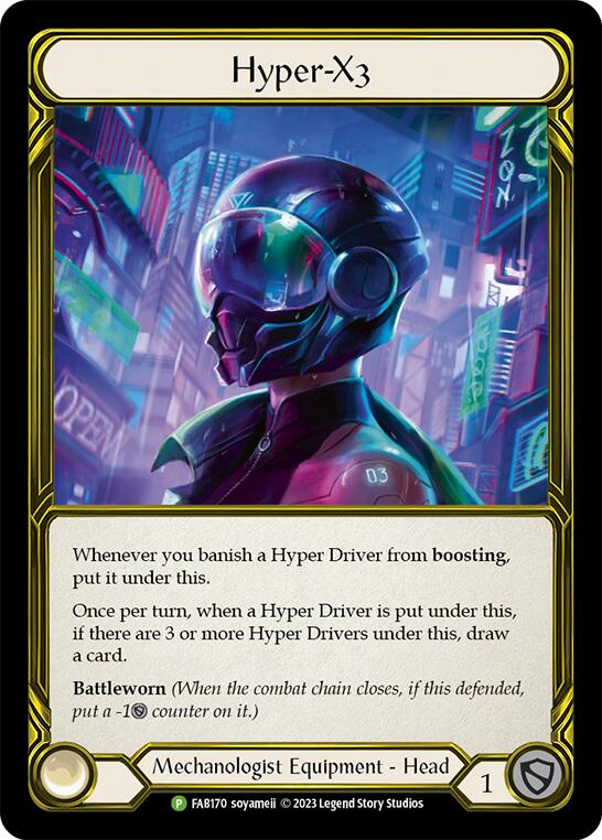 Hyper-X3 [FAB170] (Promo)  Cold Foil | Silver Goblin