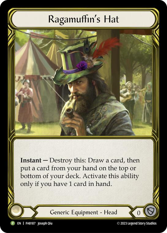 Ragamuffin's Hat [FAB187] (Promo)  Cold Foil | Silver Goblin