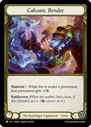 Galvanic Bender (FAB188) Cold Foil - FaB Promos