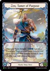 Zen, Tamer of Purpose [HER115] (Promo)  Rainbow Foil | Silver Goblin