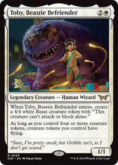 Toby, Beastie Befriender [Duskmourn: House of Horror Prerelease Promos] | Silver Goblin