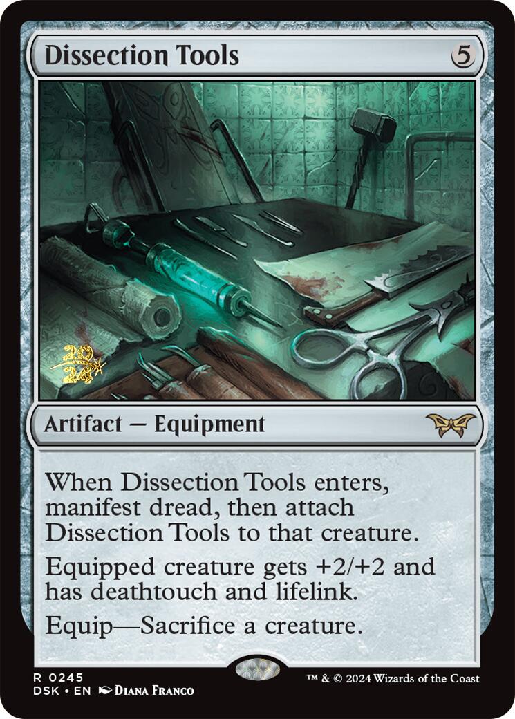 Dissection Tools [Duskmourn: House of Horror Prerelease Promos] | Silver Goblin