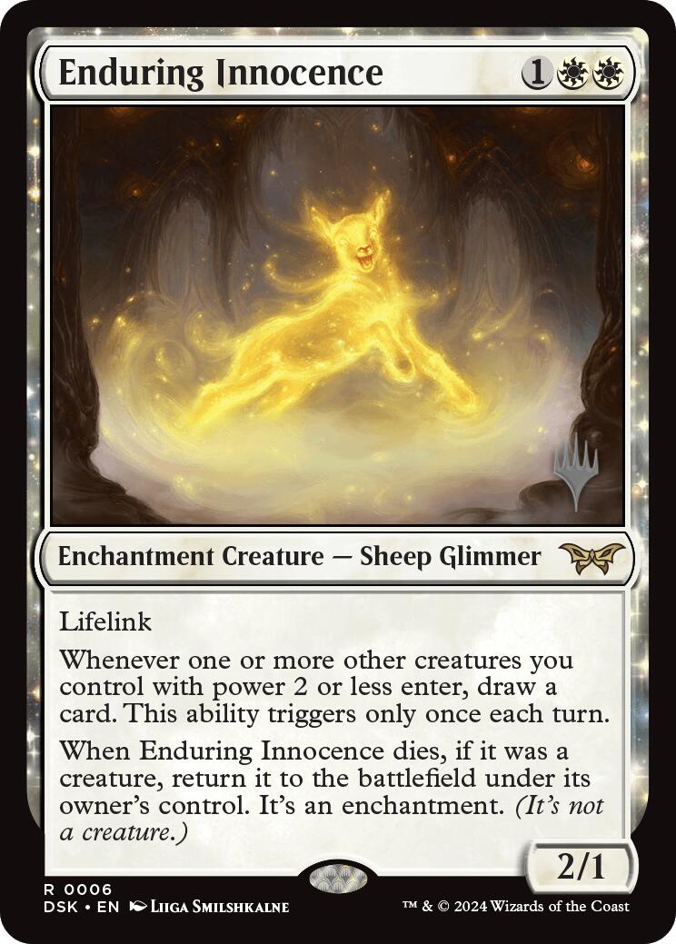 Enduring Innocence [Duskmourn: House of Horror Promos] | Silver Goblin