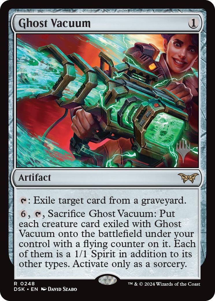 Ghost Vacuum [Duskmourn: House of Horror Promos] | Silver Goblin