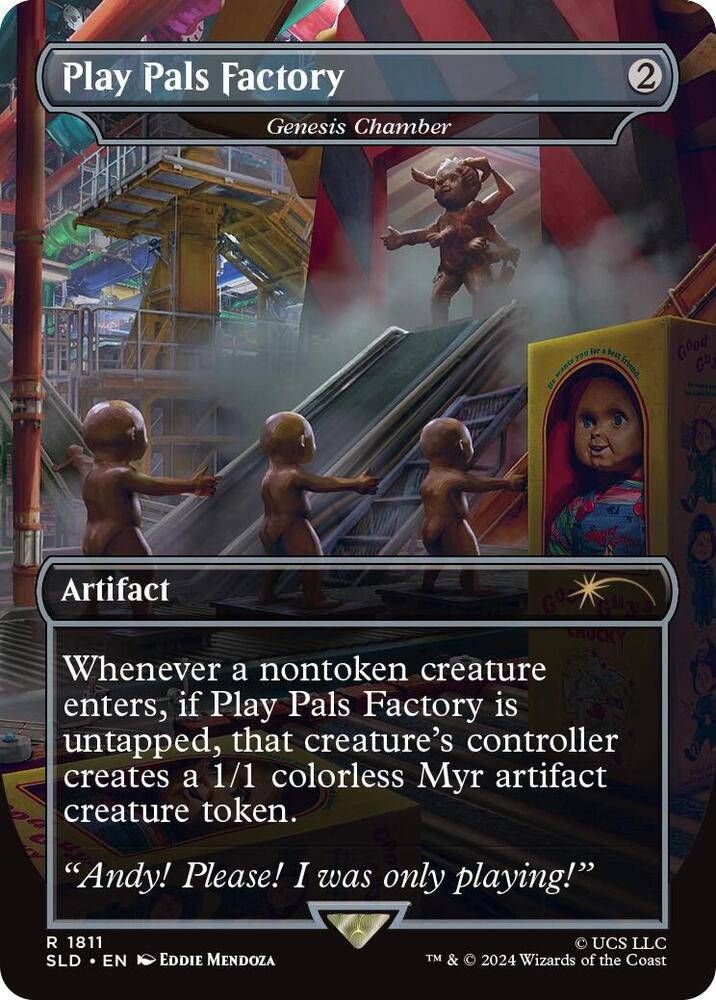 Play Pals Factory - Genesis Chamber (1811) Foil - Secret Lair Drop Series (SLD)