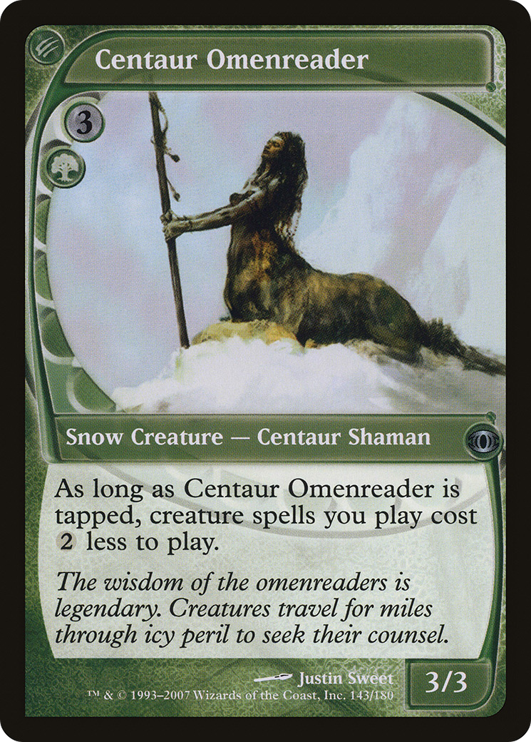 Centaur Omenreader [Future Sight] Foil