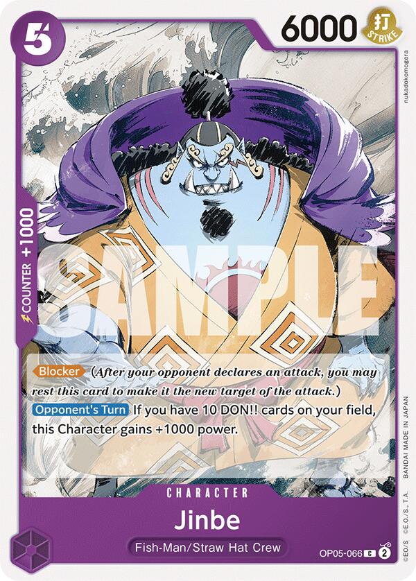 Jinbe [Starter Deck: PURPLE Monkey.D.Luffy] | Silver Goblin