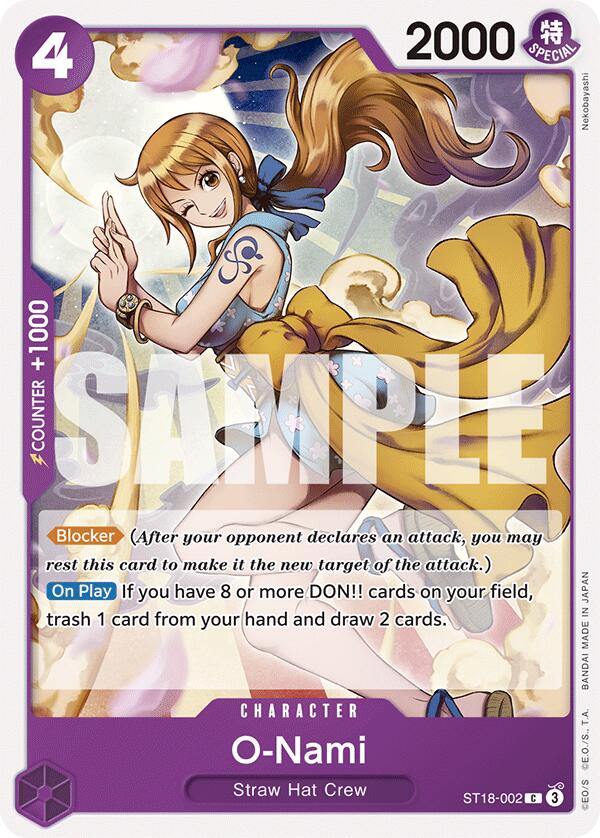 O-Nami [Starter Deck: PURPLE Monkey.D.Luffy] | Silver Goblin