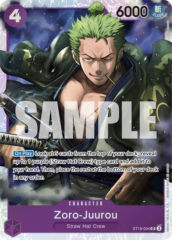 Zoro-Juurou [Starter Deck: PURPLE Monkey.D.Luffy] | Silver Goblin