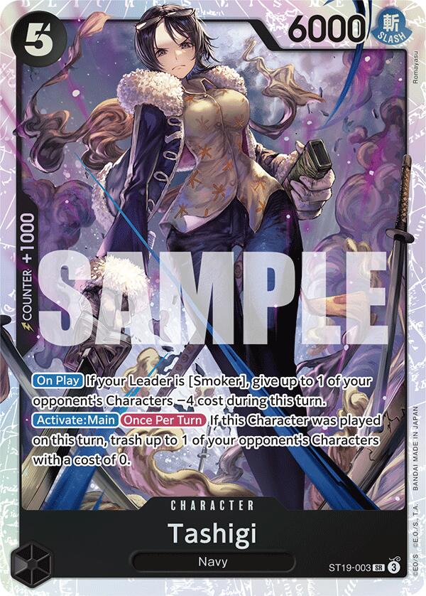 Tashigi [Starter Deck: BLACK Smoker] | Silver Goblin