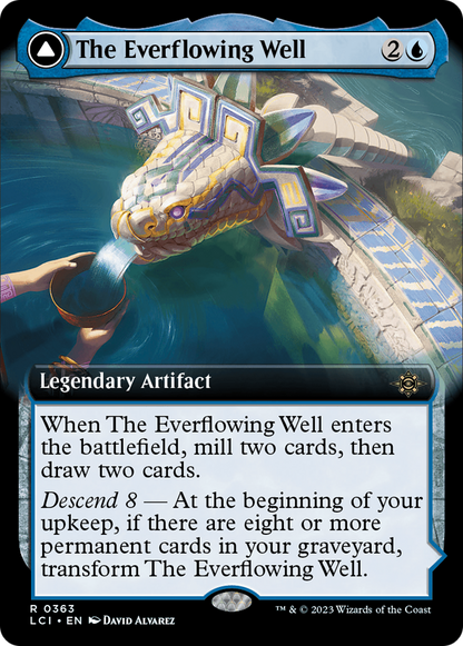 The Everflowing Well (Extended Art) (363) Foil - The Lost Caverns of Ixalan