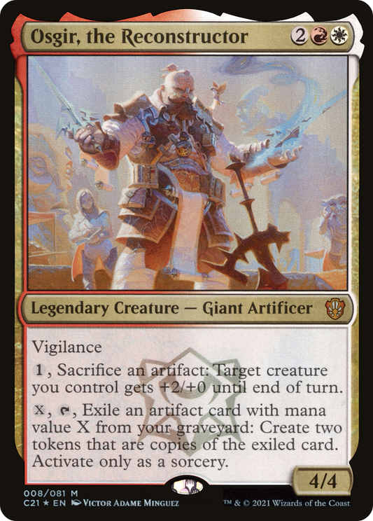 Osgir, the Reconstructor (008) Foil - Commander 2021