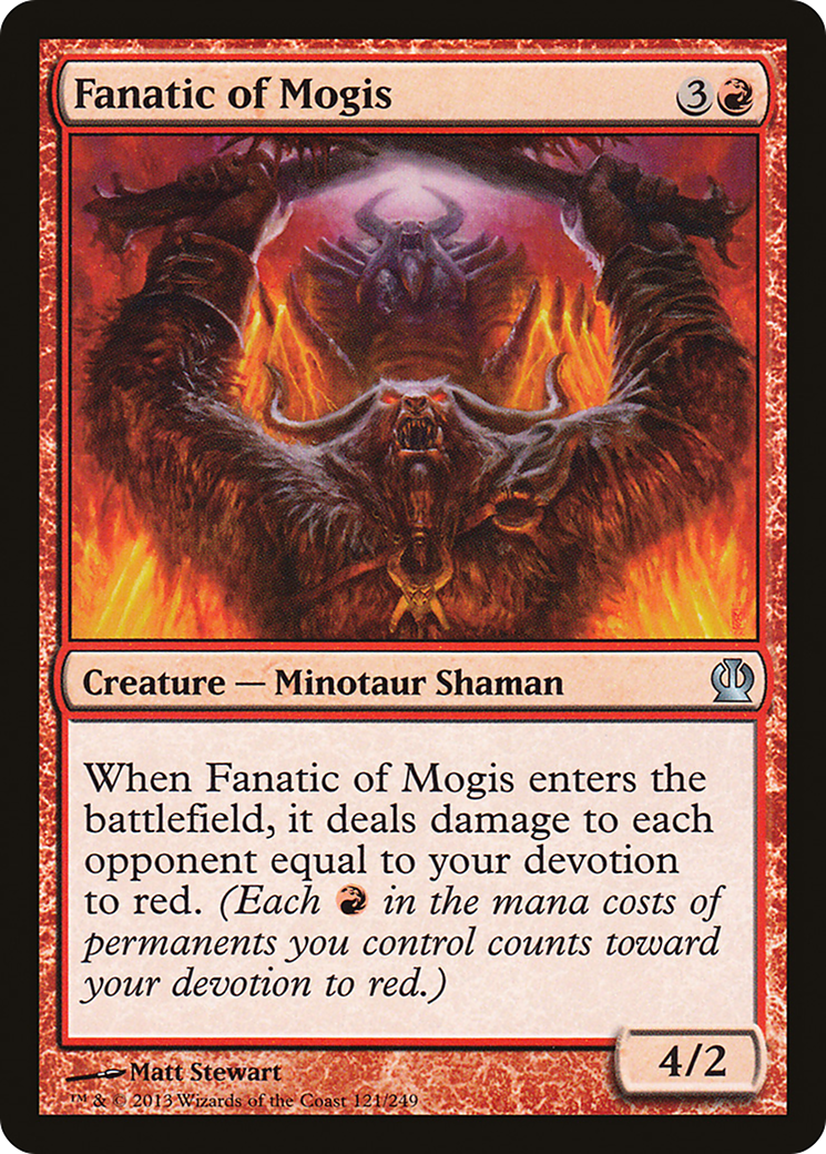 Fanatic of Mogis (121) - Theros