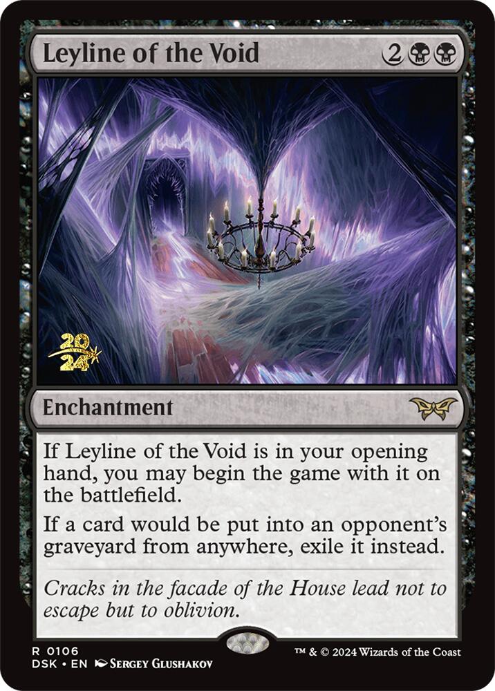 Leyline of the Void (0106) [Duskmourn: House of Horror Prerelease Promos] | Silver Goblin