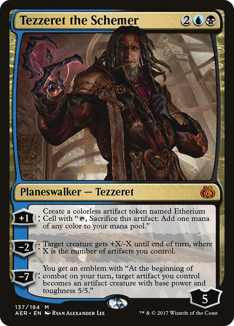 Tezzeret the Schemer (137) - Aether Revolt