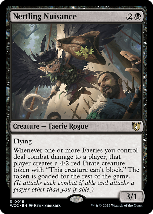 Nettling Nuisance (015) - Wilds of Eldraine Commander