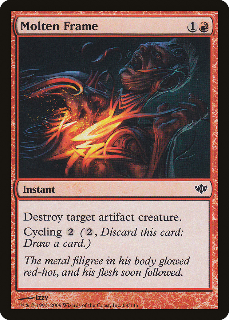 Molten Frame (069) Foil - Conflux