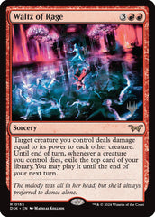 Waltz of Rage [Duskmourn: House of Horror Promos] | Silver Goblin