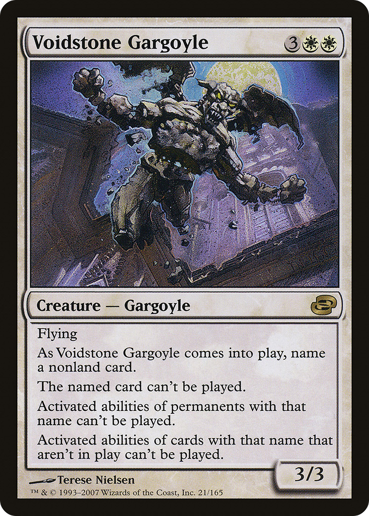 Voidstone Gargoyle (021) Foil - Planar Chaos