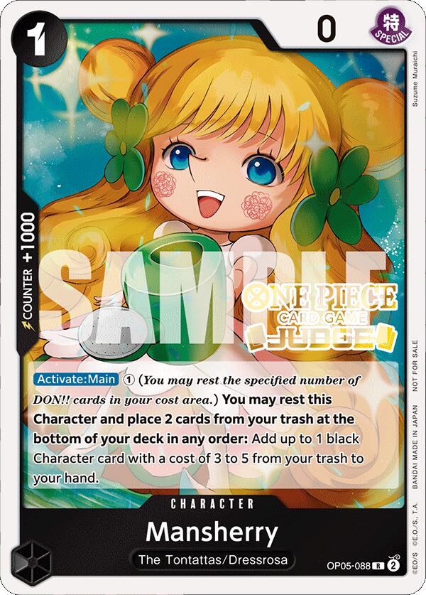 Mansherry (Judge Pack Vol. 4) [One Piece Promotion Cards] | Silver Goblin