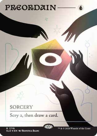 Preordain (1719) Foil - Secret Lair Drop Series