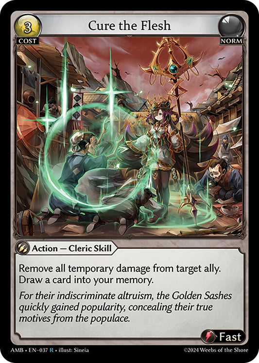 Cure the Flesh (037) [Mortal Ambition] Foil