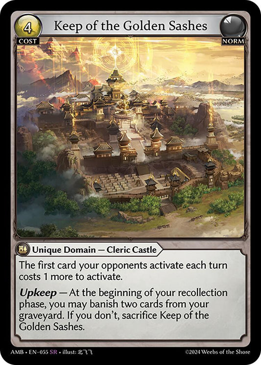 Keep of the Golden Sashes (055) [Mortal Ambition] Foil