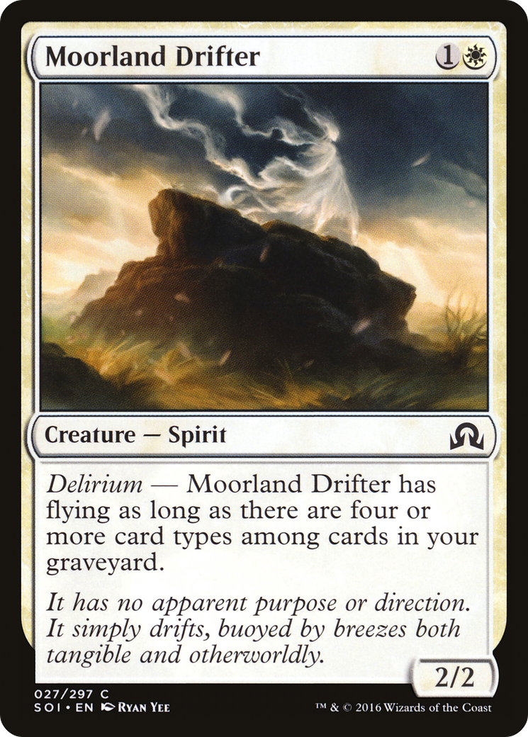 Moorland Drifter (027) Foil - Shadows over Innistrad