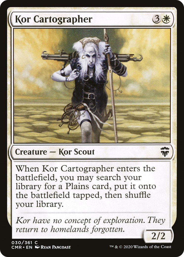 Kor Cartographer (030) - Commander Legends