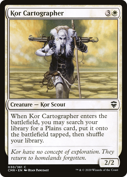 Kor Cartographer (030) - Commander Legends